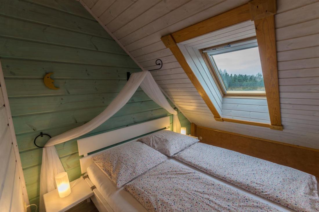 Ferienwohnung Im Blockhaus Rosenkranz Rathmannsdorf Ngoại thất bức ảnh